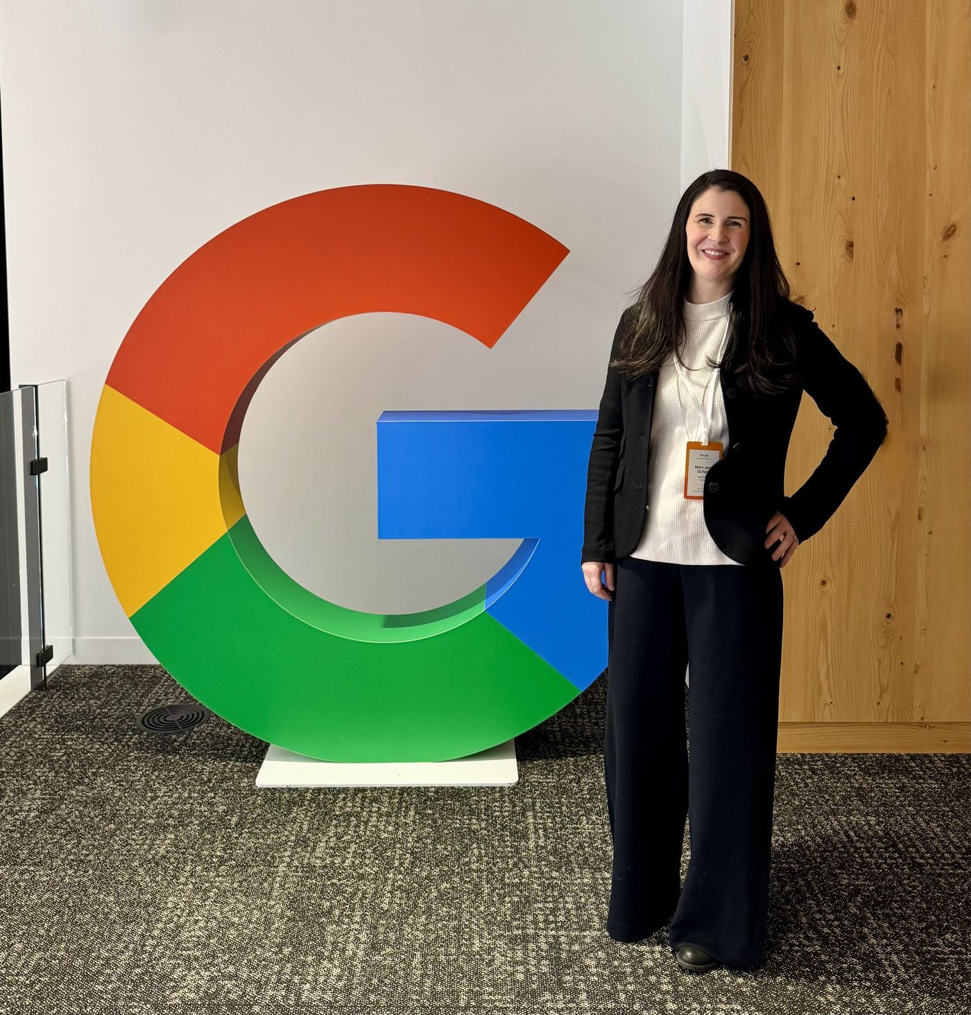 Mary Jane Howie at Google Canada headquarters in Toronto, Ontario