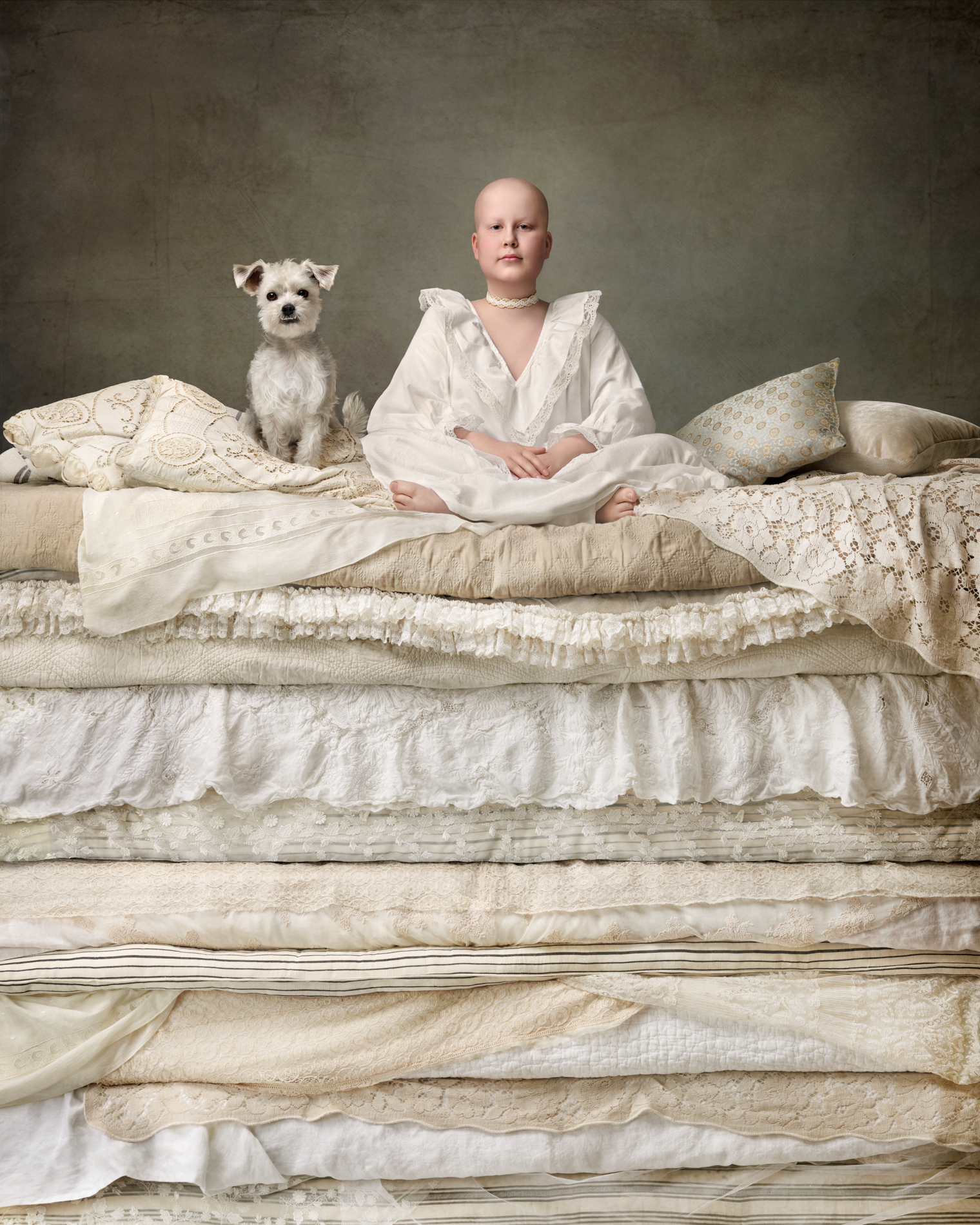 Jane Thomson - Princess and the Pea - International Dog Photography Awards Winner