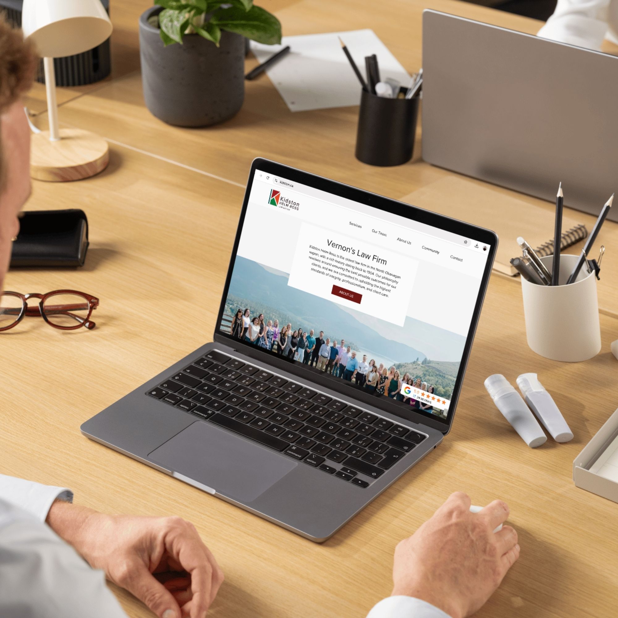 Canadian Law Firm Website - Web Design British Columbia